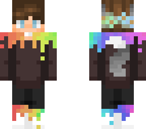 trans boy rainbow werewolf