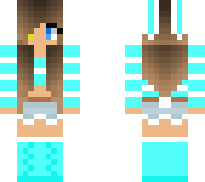 bunny girl gold eye blu eye