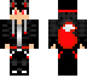 cool red wolf boy