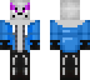 if sans and skull trooper had a baby xd