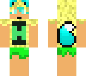 my redesign of my summer skin for a server i am playing on