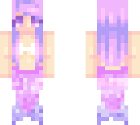 purple mermaid