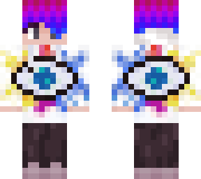 rainbow eye hoodie