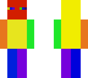rainbow person