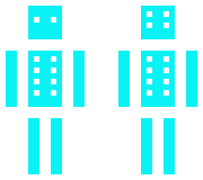 wireframe light blue