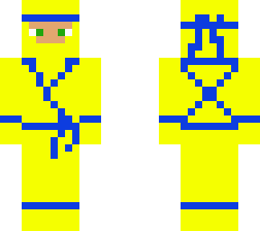 yellow and black ninja