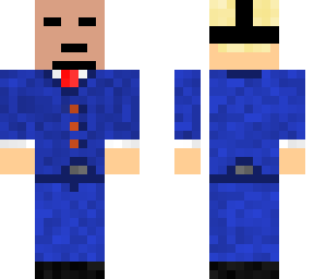 blue suit man