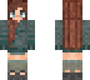 brown haired girl