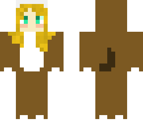 dog girl skin