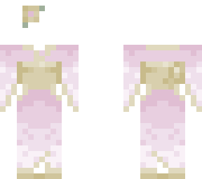 ob - flowered kimono