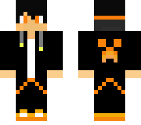 orange creeper hoodie