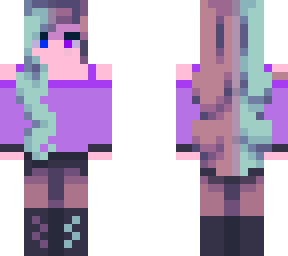 purple girl