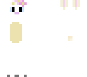 white bunny
