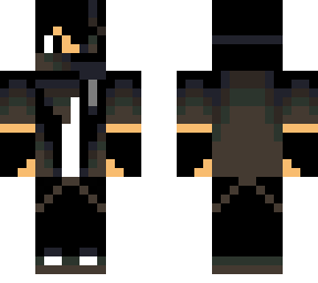 dark human sans w/scarf an glowing eye