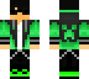 green creeper hoodie