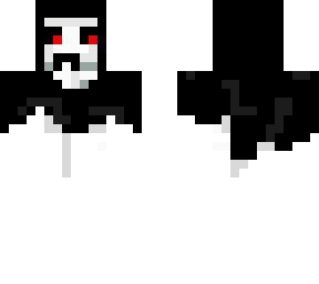 hooded floating skull