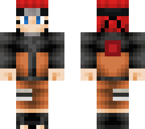 naruto with red hair