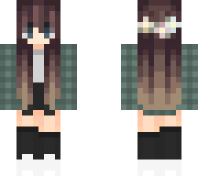 plaid girl