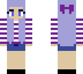 purple girl