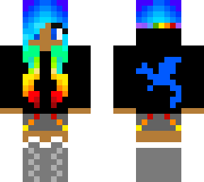 rainbow hoodie