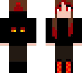 a magma girl
