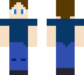 blue t-shirt boy