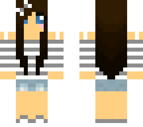 girl with long brown hair