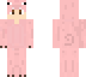 my skin in a pig onsie