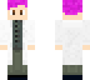 my skin in lab coat