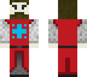 short beard mustache knight