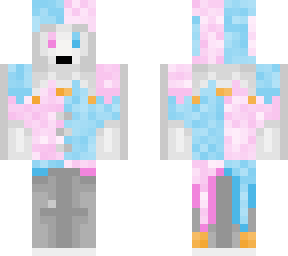 transgender pride jester (recolor)