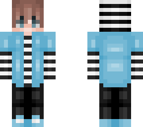 black white and blue