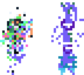 colorful man