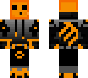 orange cool slime (headphones fixed/on head)