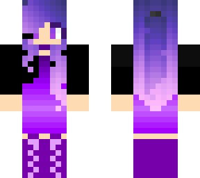 purple popstar with headset