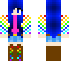 rainbow girl