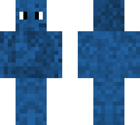 strange blue creature