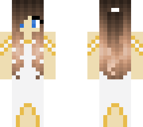 white dress