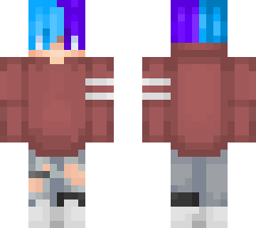 blue & purple boy