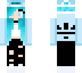 blue adidas girl(edited not mine originally)