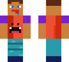 drooling man