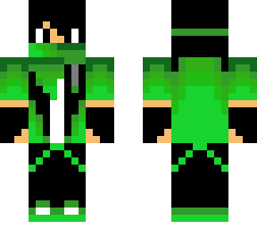 green cylinder w/scarf
