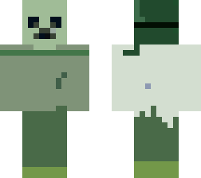green dog