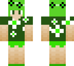 green girl