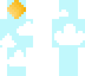 light blue shiny sky -- ce