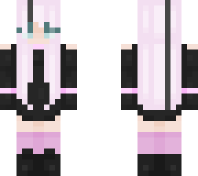 pink and black