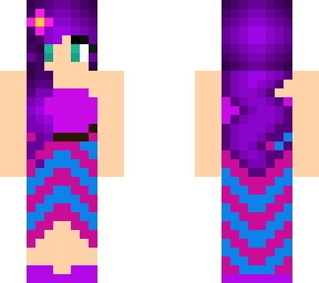 purple hair girl v2