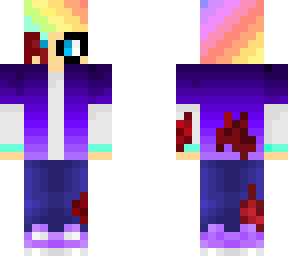 rainbow guy bleeding