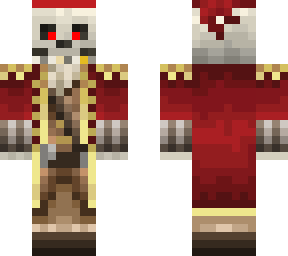 skeleton pirate (jaw and teeth edit)