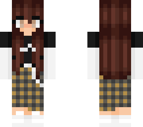 white cdg plaid